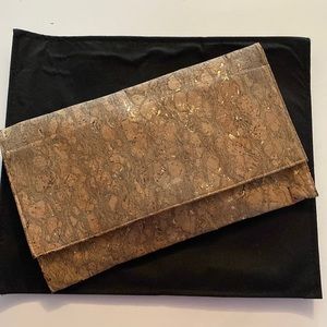 Vintage Mimosas corkscrew clutch- used